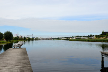 Naklejka premium phoenixsee in dortmund