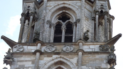 village de Vézelay en Bourgogne 