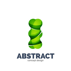 Modern abstract futuristic logo