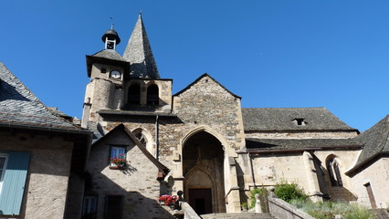 village d'Estaing en Aveyron