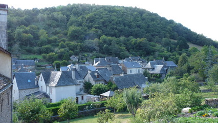 village d'Estaing en Aveyron