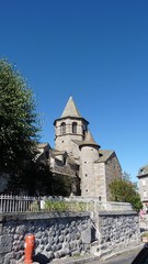 Fototapeta na wymiar Prades d'Aubrac en Aveyron