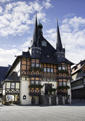 town hall building wernigerode