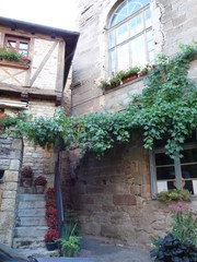 Fototapeta na wymiar Saint-Côme-d'Olt en Aveyron