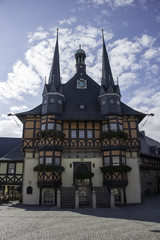 Town hall in Wernigerode, Germany