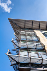 Modern business and office building