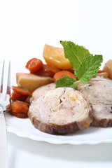 Arrosto di coniglio