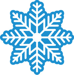 Naklejka premium Beautiful snowflake