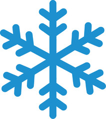 Snowflake winter icon