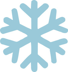 Lightblue snowflake