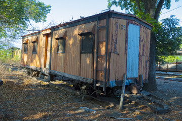 Lost train station. Guatemala
