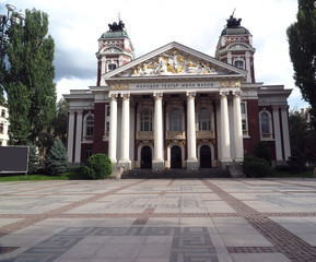 Ivan Vazov National Theatre in capital Sofia, Bulgaria, Europe