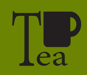 tea tag vector