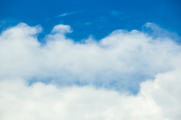 blue sky background with clouds