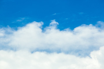 blue sky background with clouds