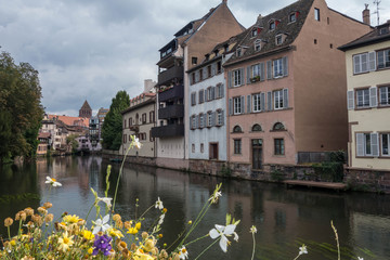Fototapeta na wymiar Little France in Strasbourg
