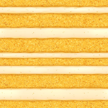 Sponge cake background. Colorful seamless texture.