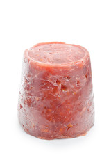 Tasty oriental sweets isolated on white