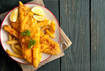 Fish and chips © Pixelbliss