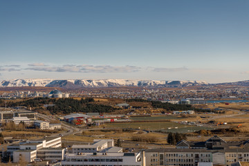 Reykjavik from above