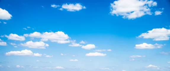 blue sky with cloud closeup © klagyivik