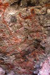 Höhlenmalereien in Loreto-Cueva del Ratón