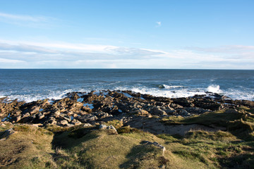 Crashing waves at Tarbet Ness