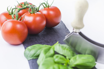 Italian Tomato Basil loves - the basis for a tasty Mediterranean appetizer.