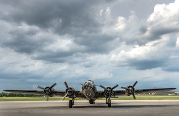 American World War II Bomber Vintage Aircraft