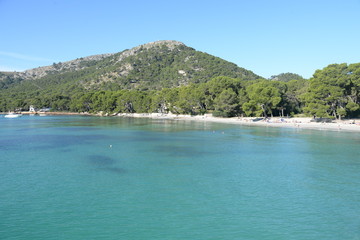 Strand an der Formentor-Halbinsel, Mallorca
