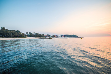 Strand von Niechorze, Polen