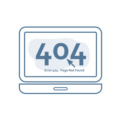 Page not found Error 404 layout. Vector concept illustration for page 404. Page is lost and not found message.
