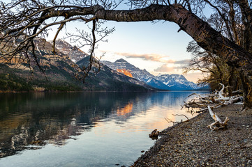 Waterton Lake scenic view, Albereta, Canada