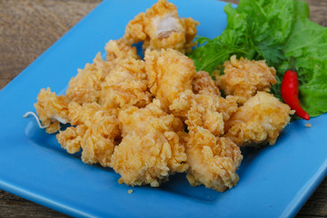 Crispy chicken nuggets