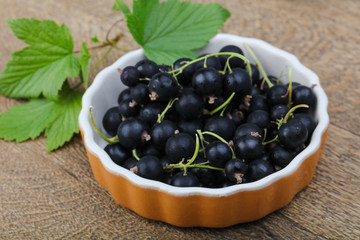 Black currants heap