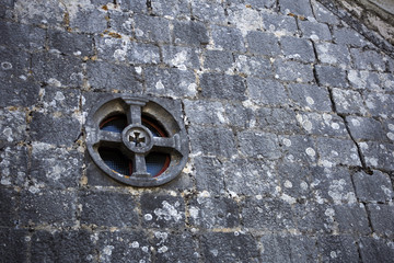 Detail from chapel in Primorski dolac, Croatia