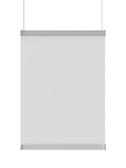 blank hanger template from front view