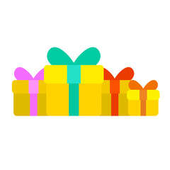 gifts Icon on a white background