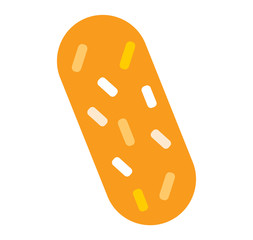 Bacteria virus vector icon