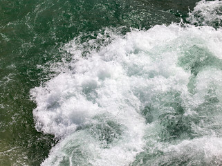 Obraz premium stormy ocean water as a background