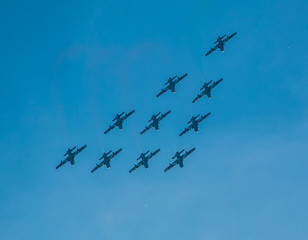 Air exhibition in Italy