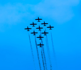 Air exhibition in Italy