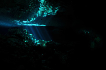 Sun beams and reflections