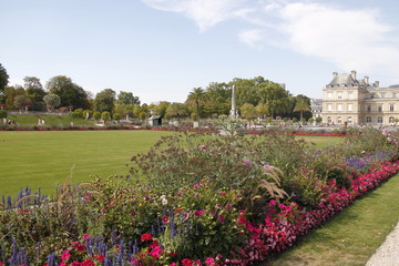Fototapeta na wymiar Jardin du Luxembourg à Paris