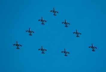 Air exhibition in Italy