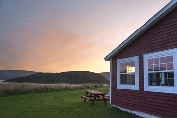 Cottage at Bonne Bay, Newfoundland, Canada