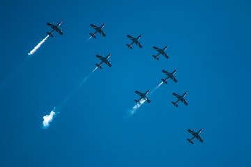 Air exhibition in Italy