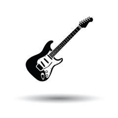 Fototapeta premium Electric guitar icon