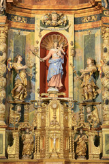 Obraz premium Vierge à&nbsp; l'Enfant. Eglise Notre-Dame de la Gorge.