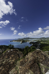 English Harbour Antigua & Barbuda from Shirley Heights